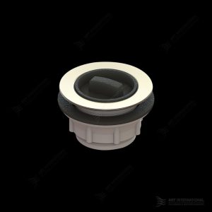 50x50mm Plug & Waste with Rubber Plug S/Steel