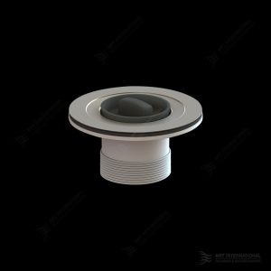 90x50mm Top Fixing Plug & Waste S/Steel