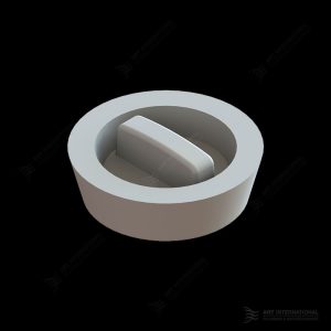 32mm Rubber Plug White