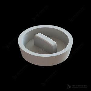 40mm Rubber Plug White