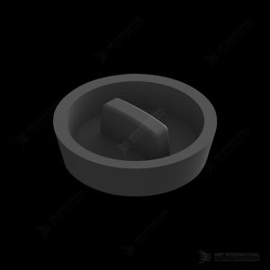 40mm Rubber Plug Black