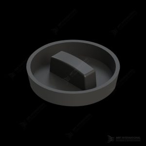 50mm Rubber Plug Black