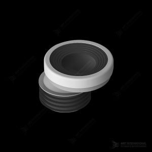 100mm Pan Collar 40mm Offset w/ Flexi Fin Connection