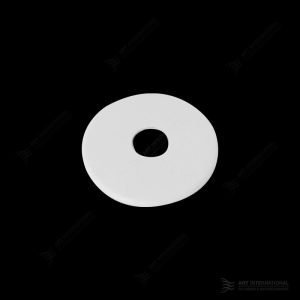 18mm Pipe Wall Plate White