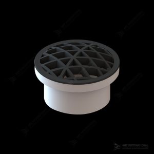 DMV 100mm Finishing Collar & Domed Grate