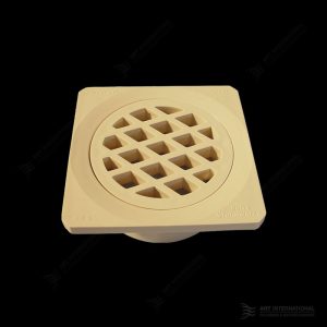 90mm Square I/Pipe Ivory